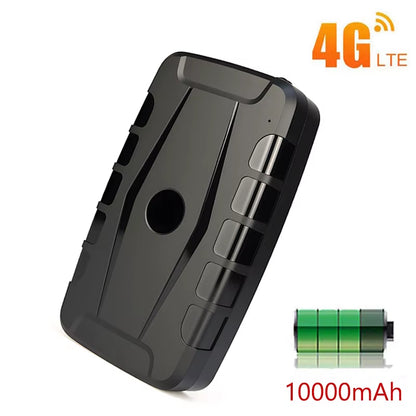 Car Tracking Alarm GPS Tracker Car 4G 10000Mah GPS Tracking Wireless 4G GPS Locator GPS Tracker Auto Magnet Free APP PK TK905