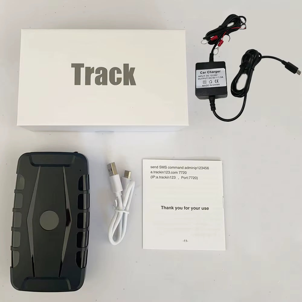 Car Tracking Alarm GPS Tracker Car 4G 10000Mah GPS Tracking Wireless 4G GPS Locator GPS Tracker Auto Magnet Free APP PK TK905