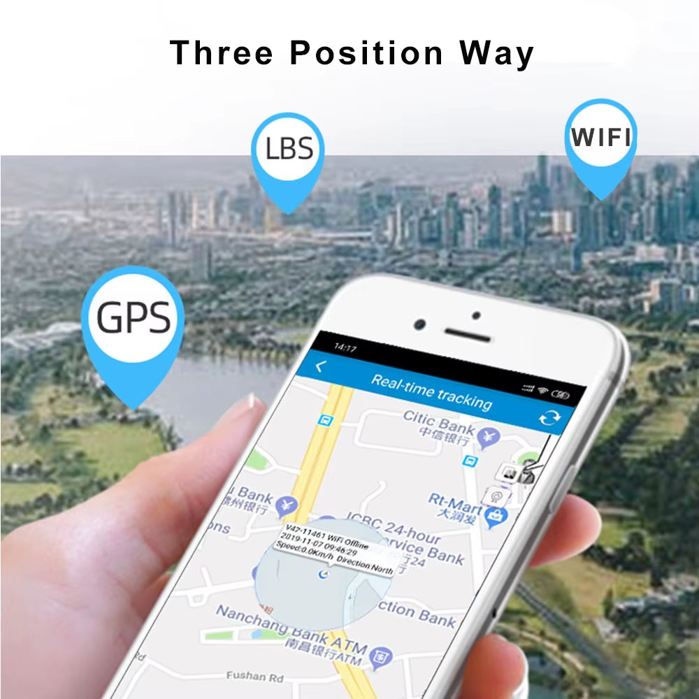 Car Tracking Alarm GPS Tracker Car 4G 10000Mah GPS Tracking Wireless 4G GPS Locator GPS Tracker Auto Magnet Free APP PK TK905